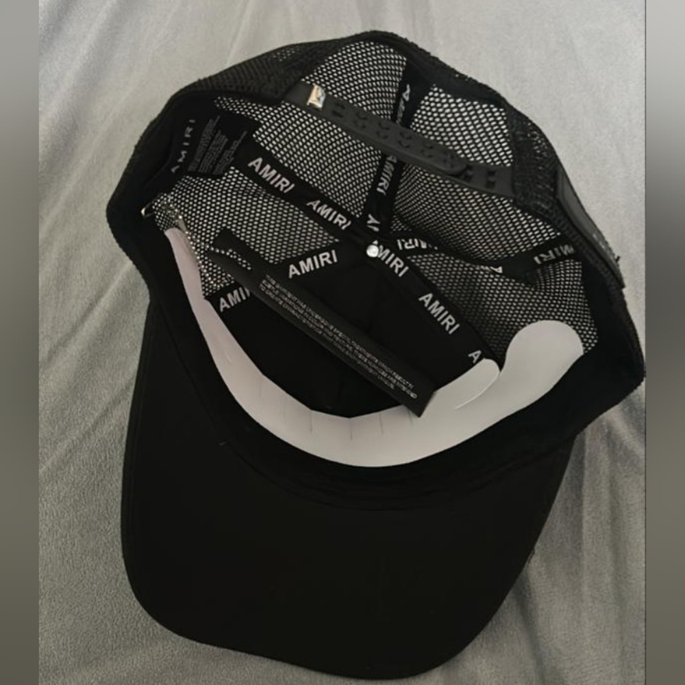 Black Amiri hat - Picture 2 of 2